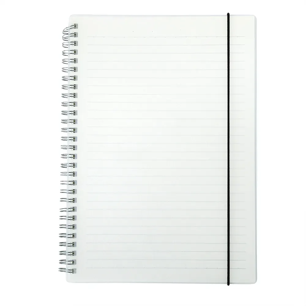 CADERNO COM CAPA PLÁSTICA | Cadernos — Bella Criativa