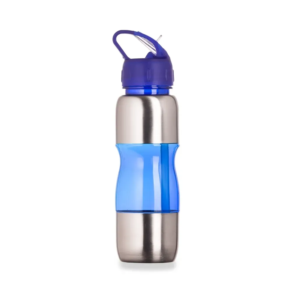 SQUEEZE PLASTICO C/ METAL 600ML | Squeezes — Bella Criativa