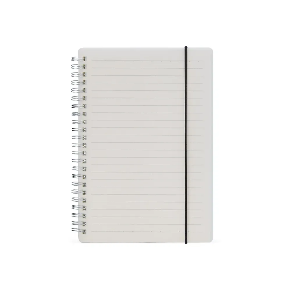 CADERNO COM CAPA PLÁSTICA | Cadernos — Bella Criativa