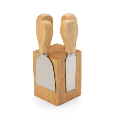 KIT QUEIJO 4 PÇS C/ CEPO MAGNETICO | Kits queijo — Bella Criativa