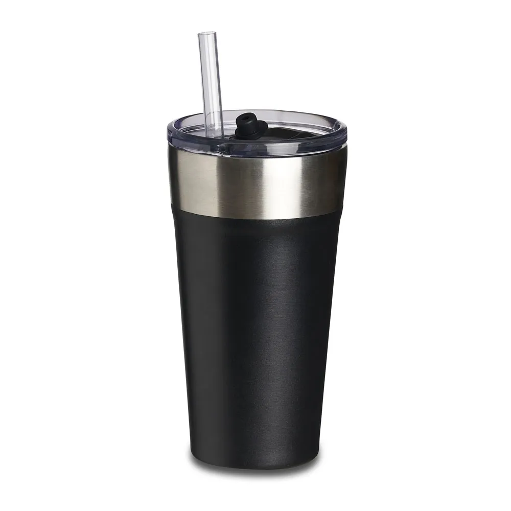 COPO TÉRMICO C/ CANUDO 500ML