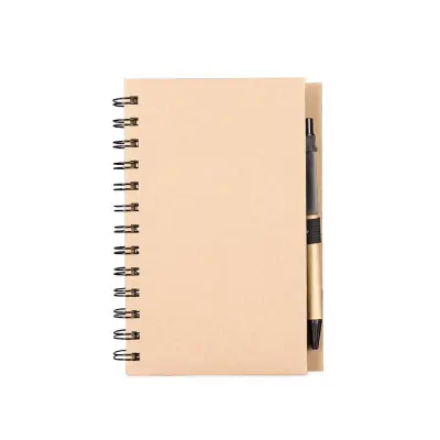 CADERNO ECOLÓGICO COM AUTOADESIVOS E CANETA | Cadernos — Bella Criativa