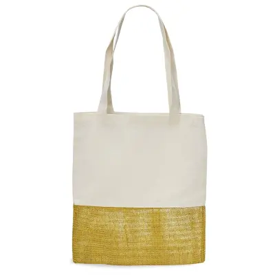 SACOLA EM ALGODÃO E JUTA | Ecobags — Bella Criativa